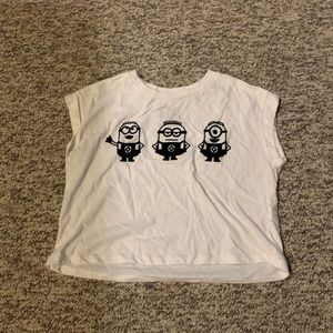 Minion crop top